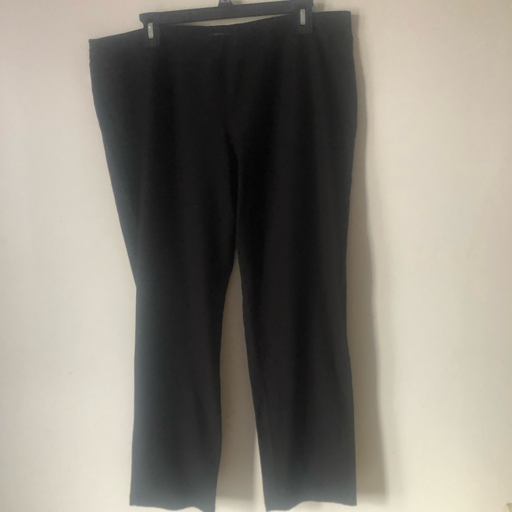 ❤️Eileen Fisher Black Stretchy Pants Lightweight Size L